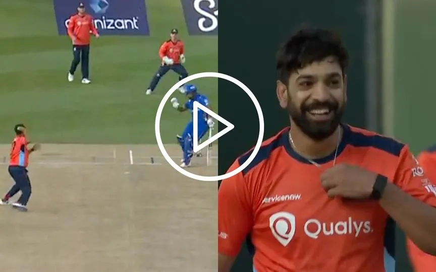 Haris Rauf Threatens A Throw At MI New York Batter; Smiles Immediately To Cool Off Tension